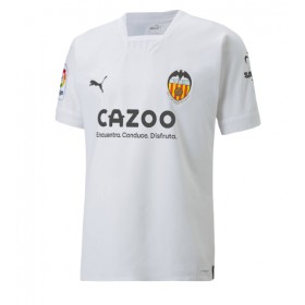 Herren Fußballbekleidung Valencia Heimtrikot 2022-23 Kurzarm